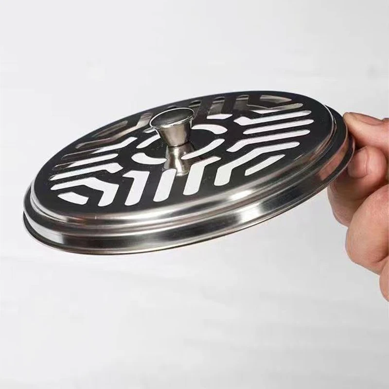 Boîte inox pour serpentins anti-moustiques sécurisée – Image 4
